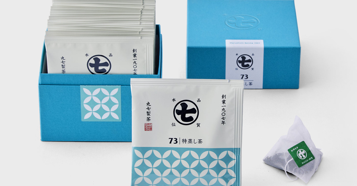 丸七製茶 七宝柄シリーズ ティーバッグ ギフト箱 - SUMMITROCK